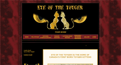 Desktop Screenshot of eyeofthetoyger.com